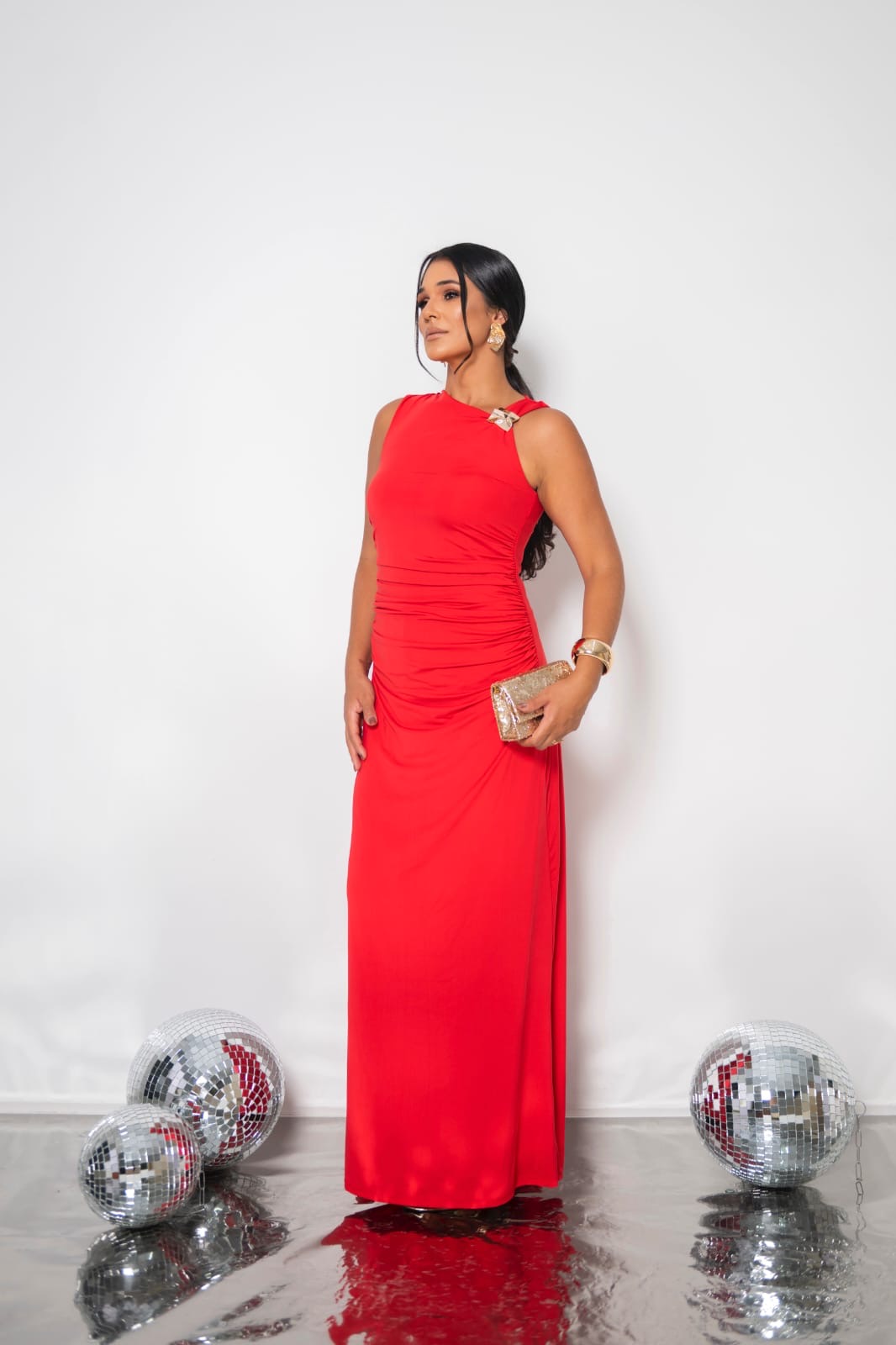 Vestido lindo longo Daniela Brumar — foto 2 de 3
