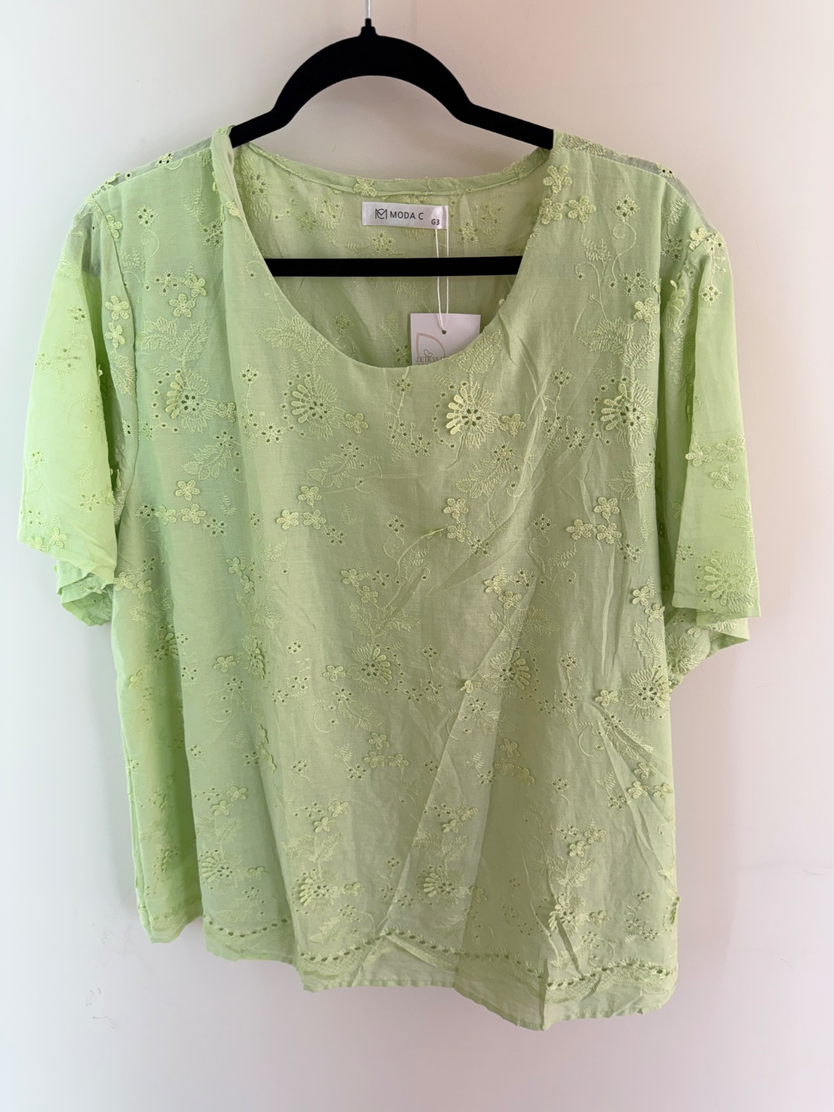Blusa em lese
