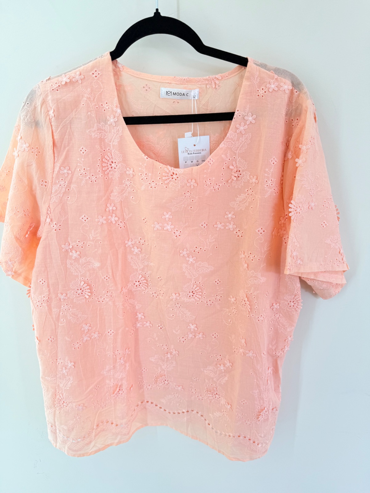 Blusa em lese — foto 2 de 2