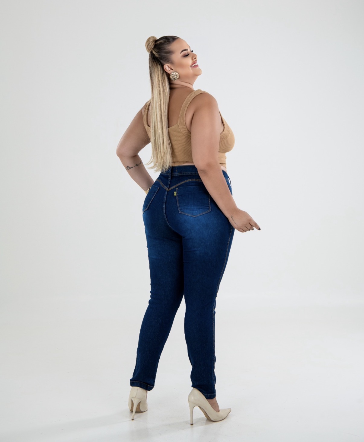 Calça jeans Plus